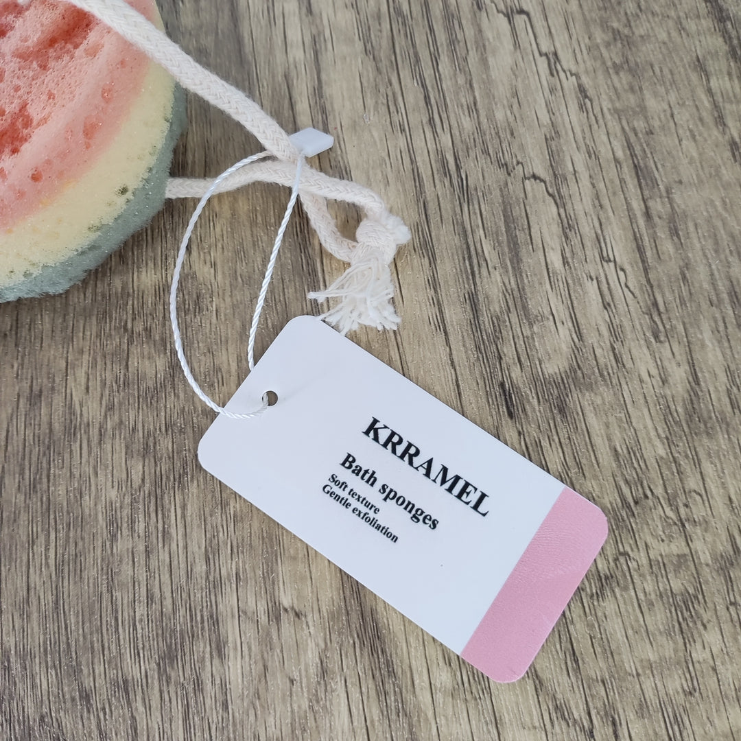 KRRAMEL Luxury Bath Sponge - Indulge in Spa-Like Comfort and Cleanliness!