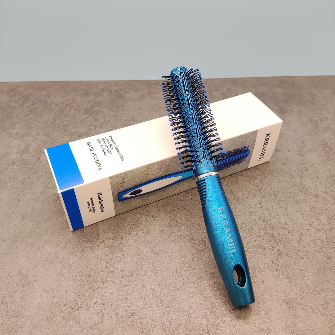 KRRAMEL Professional Round Hair Brush Set - Effortless Styling for All Hair Types!