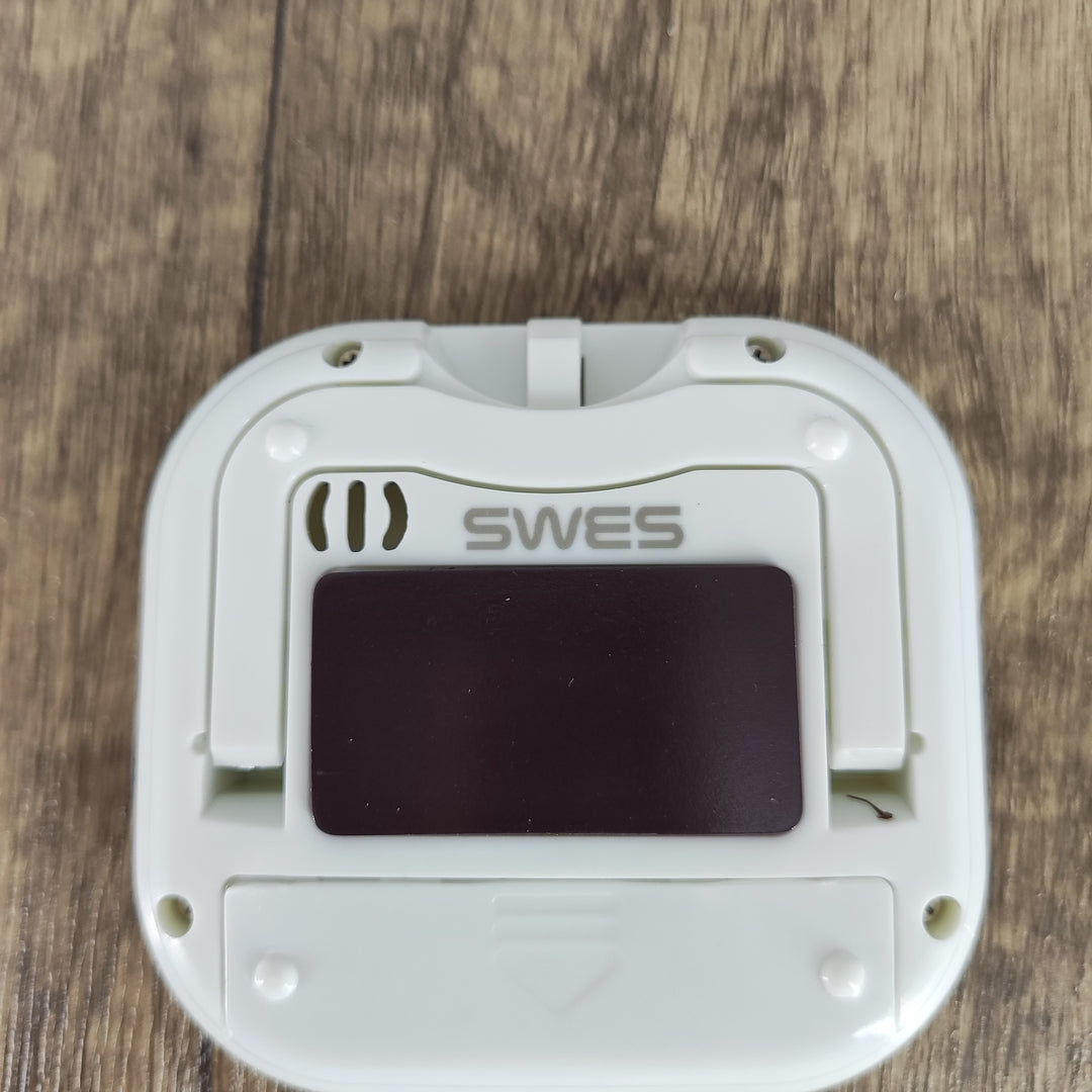 SWES White Plastic Timer, Compact Size: 2.7 x 2.3 inches - Ideal for Kitchen Use