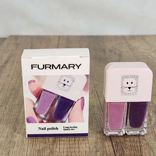 FURMARY Purple Nail Polish for Adults - Long-Lasting, 3-Year Shelf Life