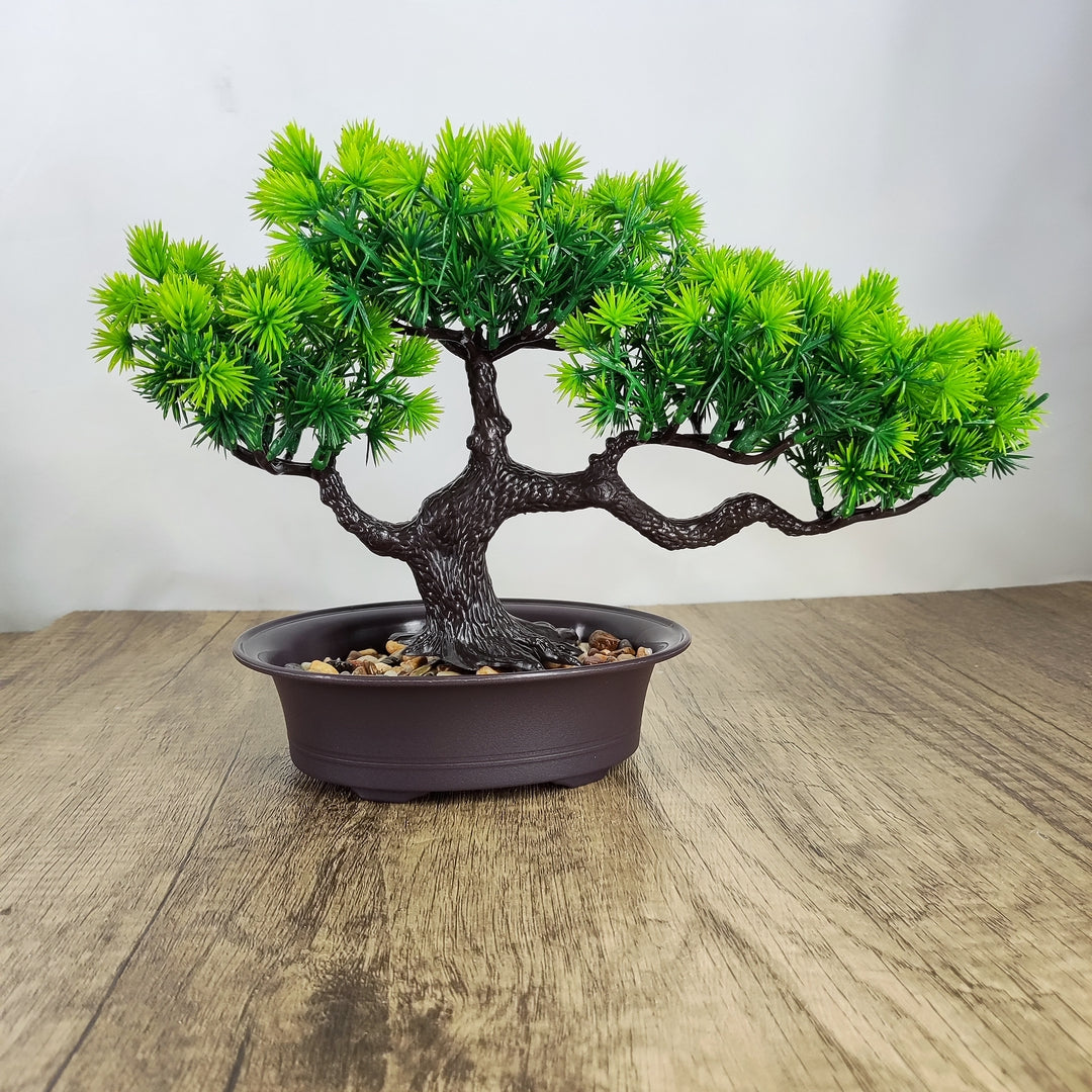 Moeput Premium Artificial Plants - Green | 7.5×12.6 inches | Plastic | SKU: AE12345