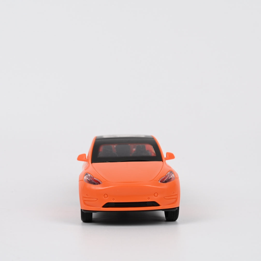 HAKIGO Orange Inertia Powered Model Cars Diecast Toy Car with Openable Doors for Kids