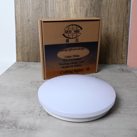 GUO SHI 12W Ultra-Bright LED Ceiling Light Modern Nordic Style Flush Mount for Living Room, Bedroom & Hallway