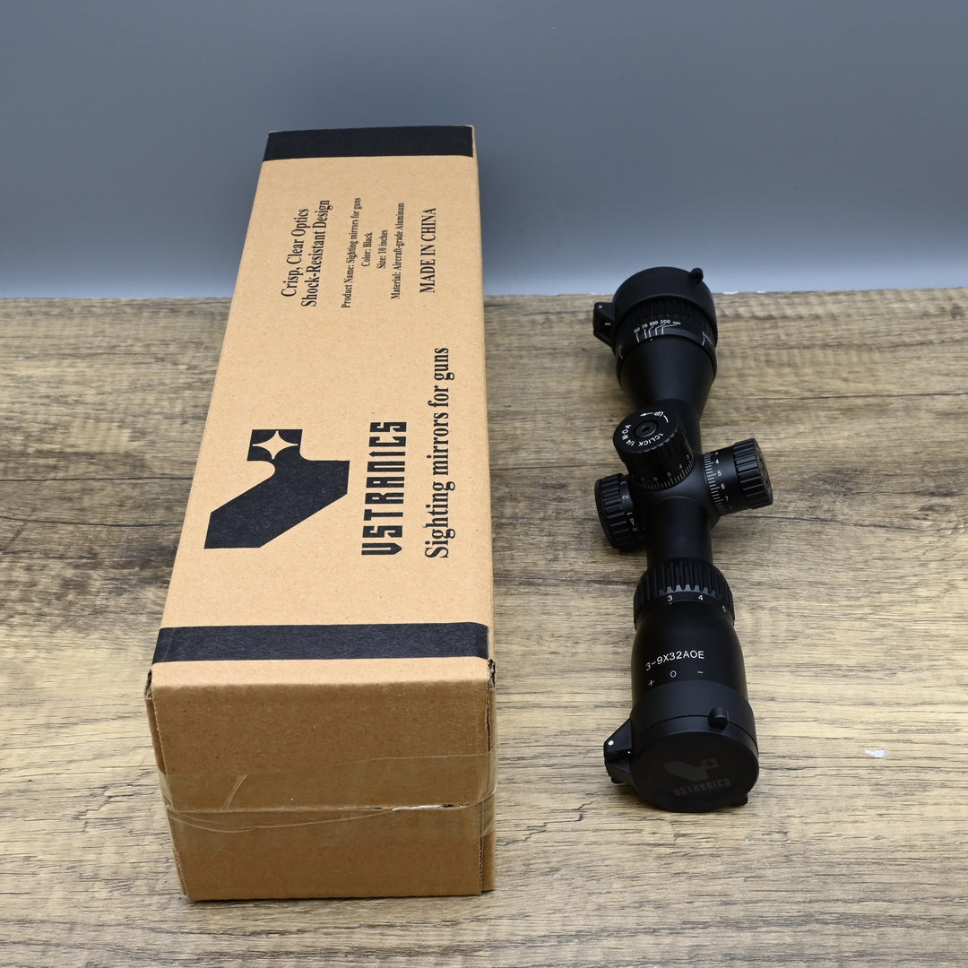VSTRANICS Rifle Scope, 10 inch TaProfessional Sighting Mirrors for Guns Tactical Rifle Scope Systemctical Optics Sight for Hunting & Shooting, Matte Black
