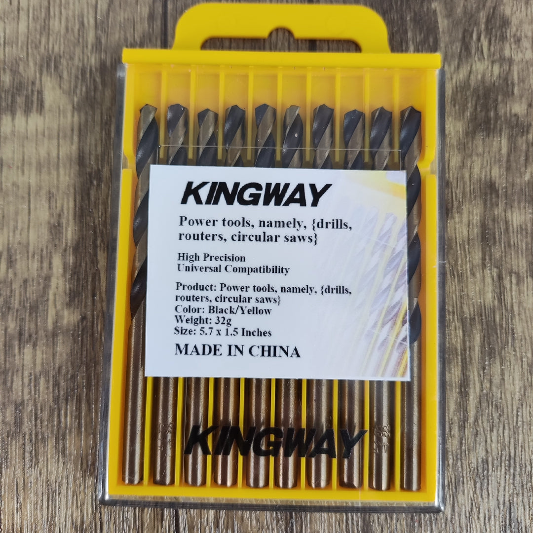 KINGWAY Power Tools, Namely, Drills – High-Performance Drills for Professional and DIY Projects