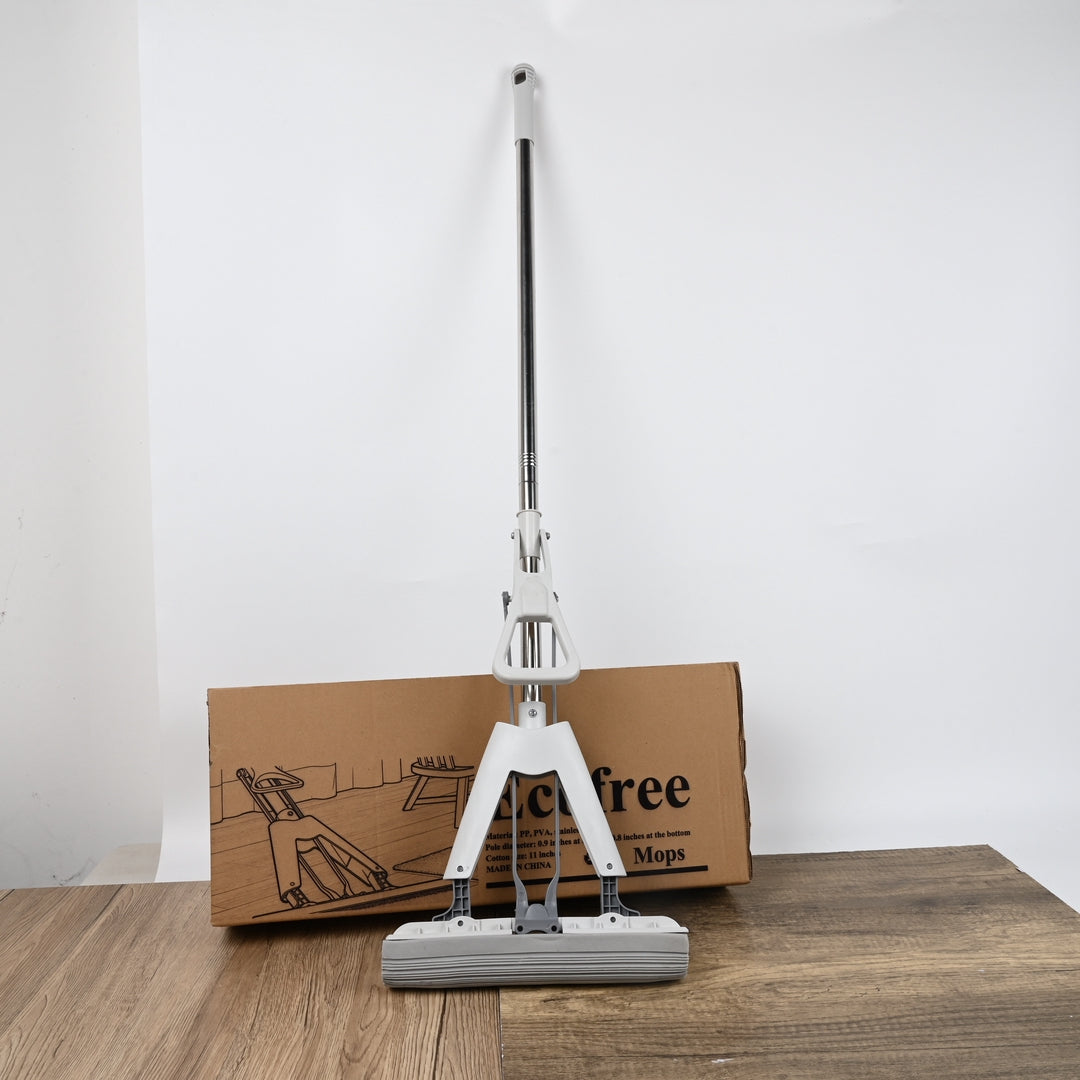 Ecofree Flat Mop with Removable Head Efficient Floor Cleaning Mops for Hardwood, Tile, and Laminate Floors