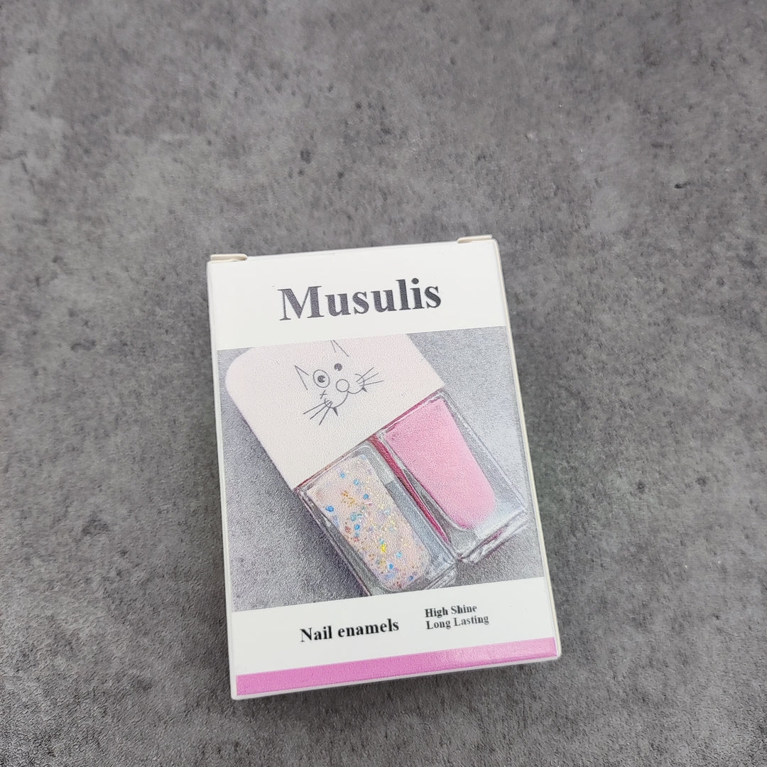 Musulis Sweetheart Nail Enamel - Romantic Pink Nail Enamel for Timeless Elegance