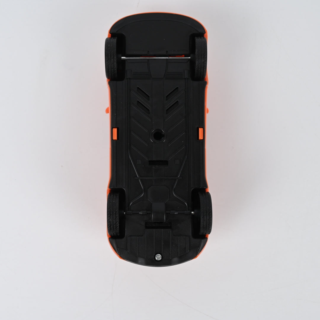 HAKIGO Orange Inertia Powered Model Cars Diecast Toy Car with Openable Doors for Kids