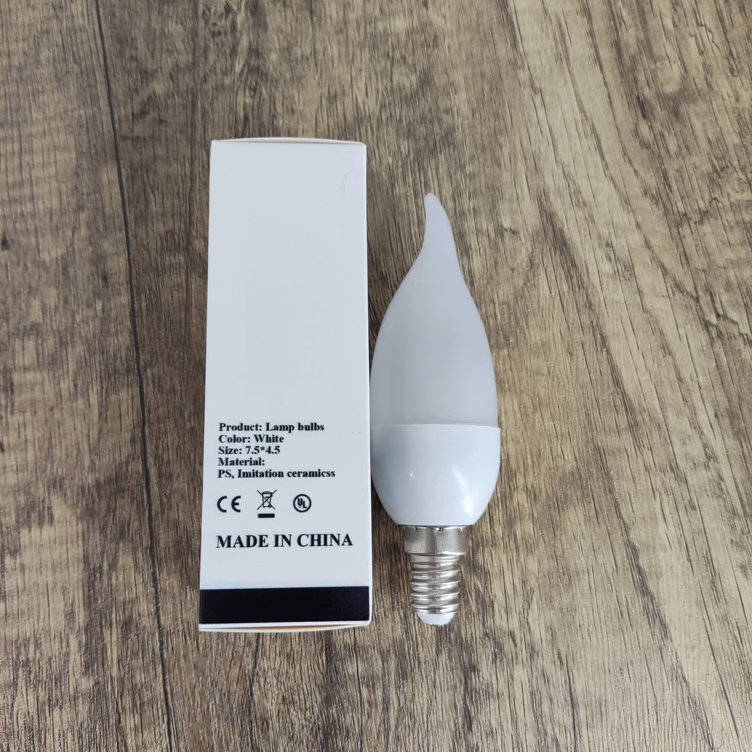 Gmurnai White Lamp Bulb, PS and Imitation Ceramics Material