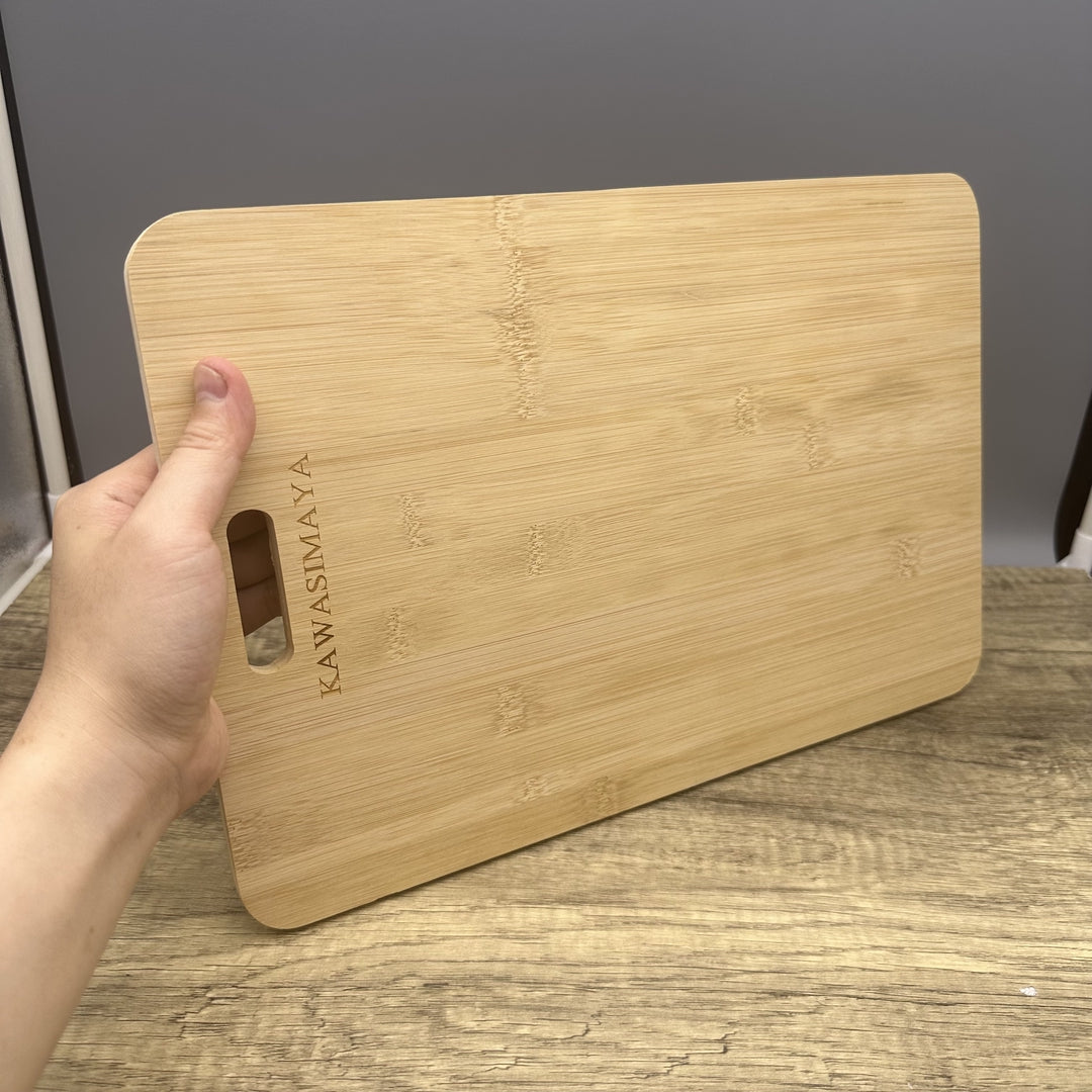 KAWASIMAYA Cutting Boards for the Kitchen Bamboo Cutting Board with Handle, Large Chopping Board for Kitchen