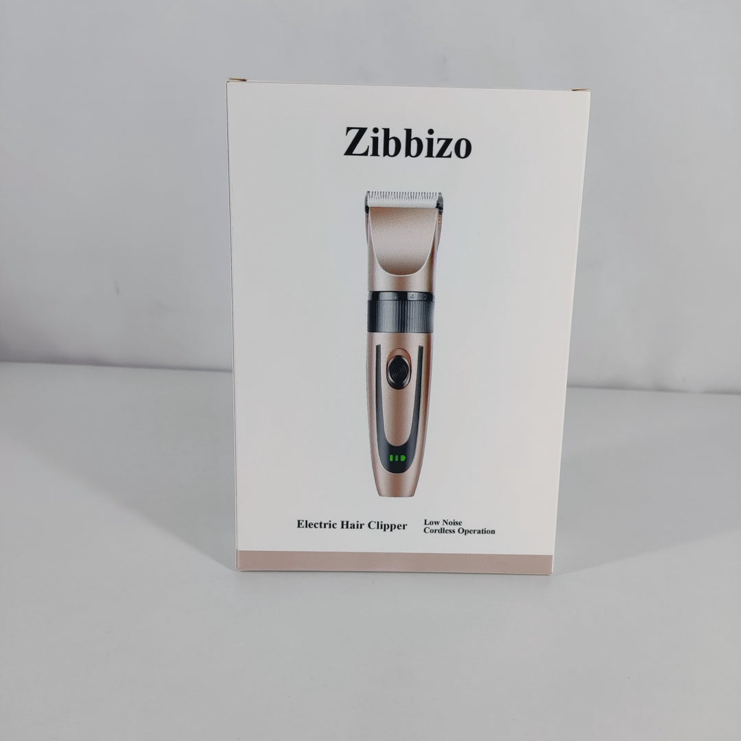 Zibbizo Professional Rechargeable Cordless Electric Hair Clippers for Precision Cutting