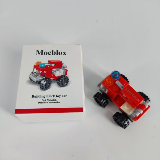 Mocblox Compatible LEGO City Car Toy Kit – Unleash Imagination with Military-Themed Creativity