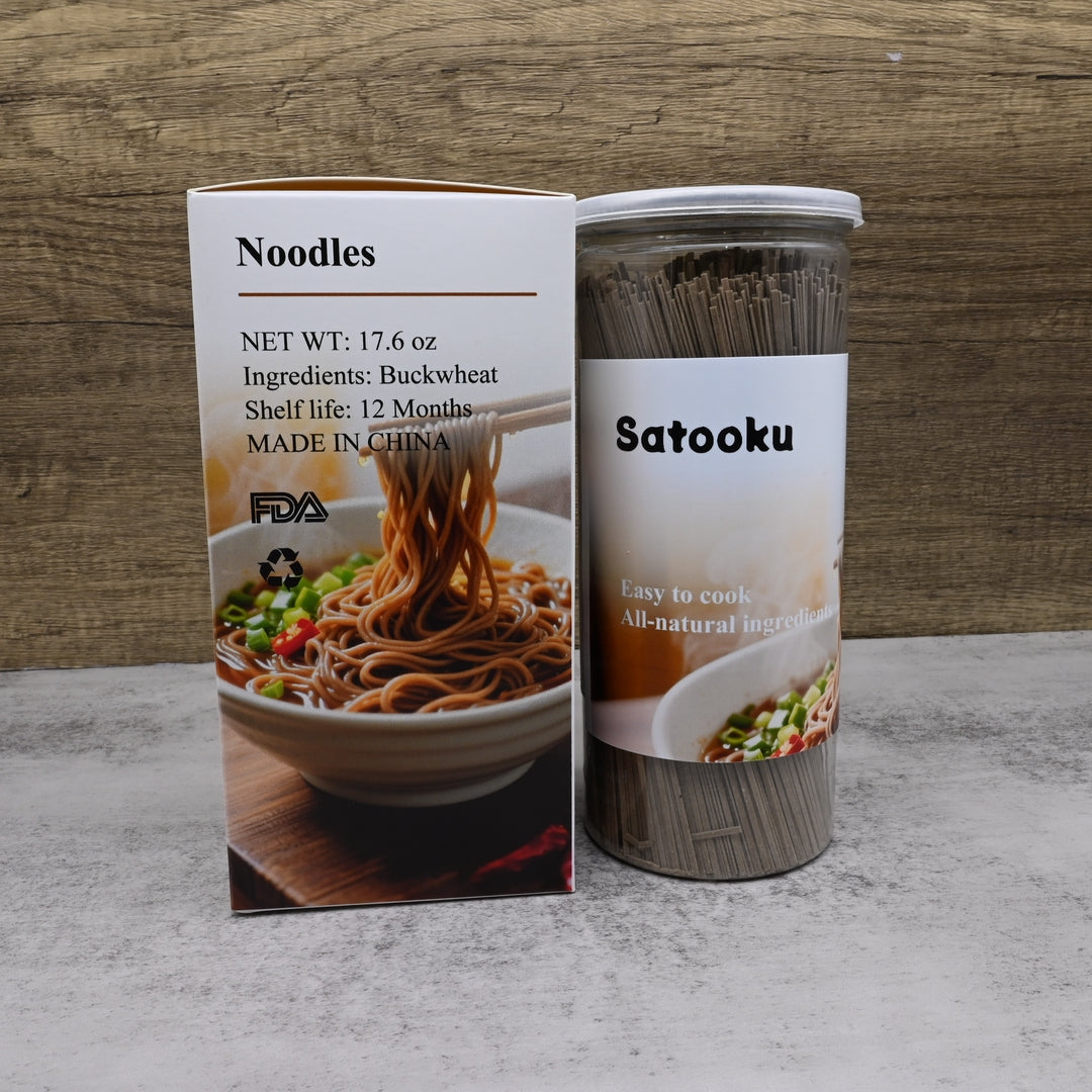 Satooku Traditional Chinese Wheat Noodles Premium Asian Style Fresh Handmade Noodles Authentic Restaurant Quality Dried Noodles