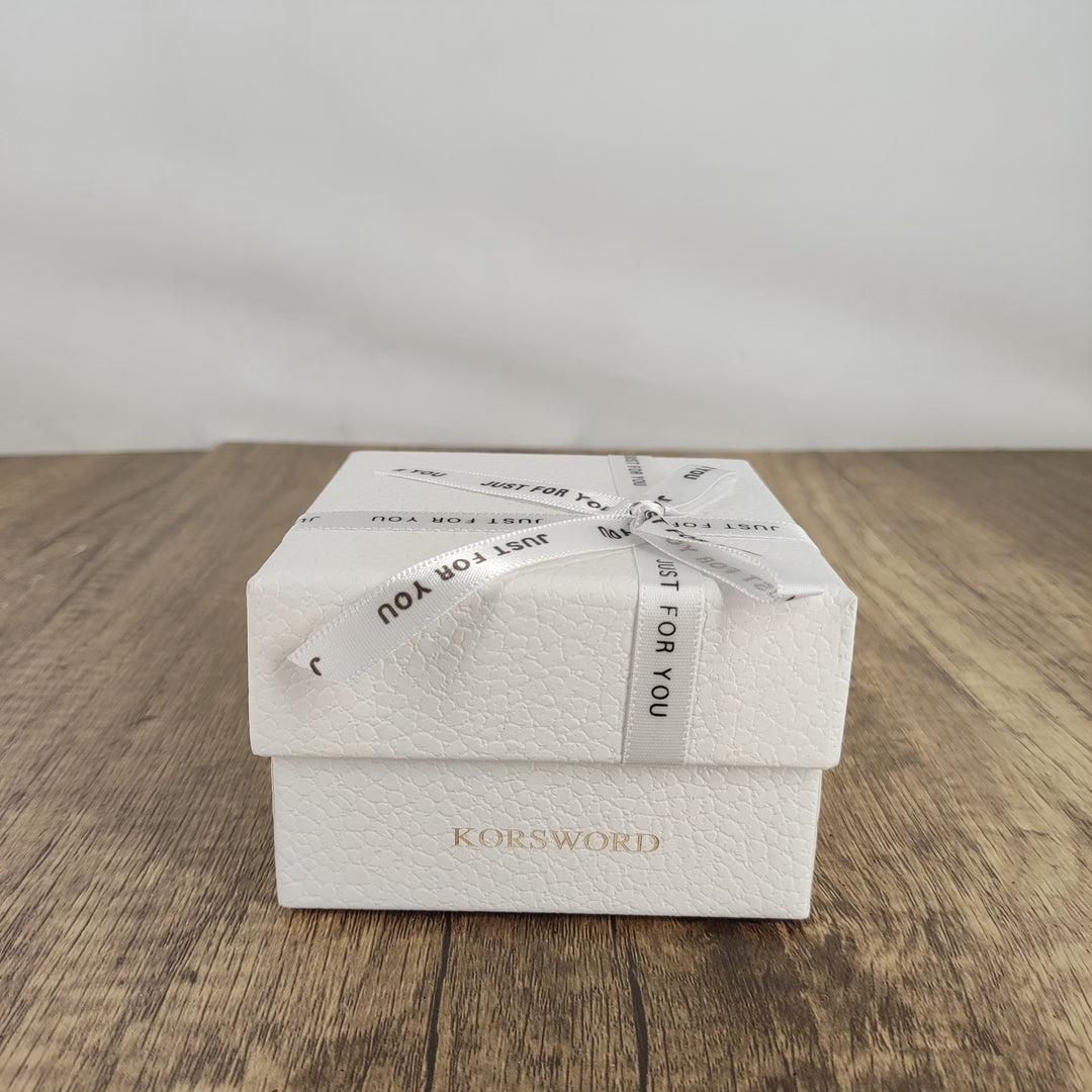 KORSWORD KORSWORD Small Gift Box with Bow and Shredded Paper Fill for Weddings, Graduations, Birthdays, Father's Day, Groomsmen Gifts, All Occasion