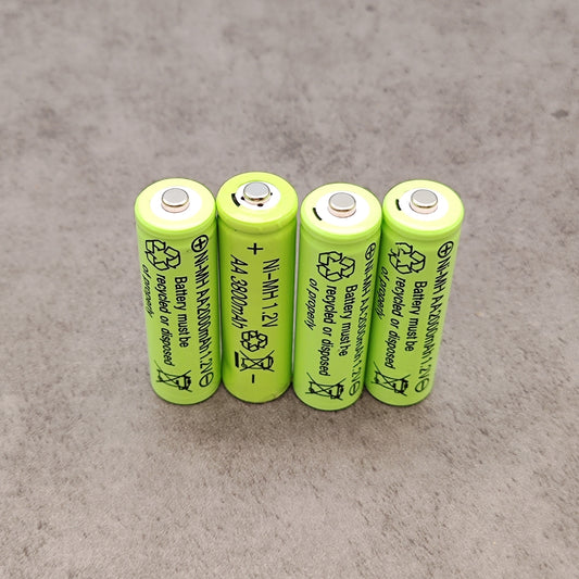 ZEUS MINING AA Rechargeable Batteries 1.2V 3800mAh - High Capacity Performance