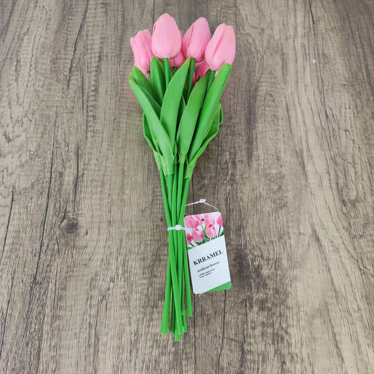 KRRAMEL Elegant Artificial Tulip Flowers - Add Timeless Beauty to Any Occasion!