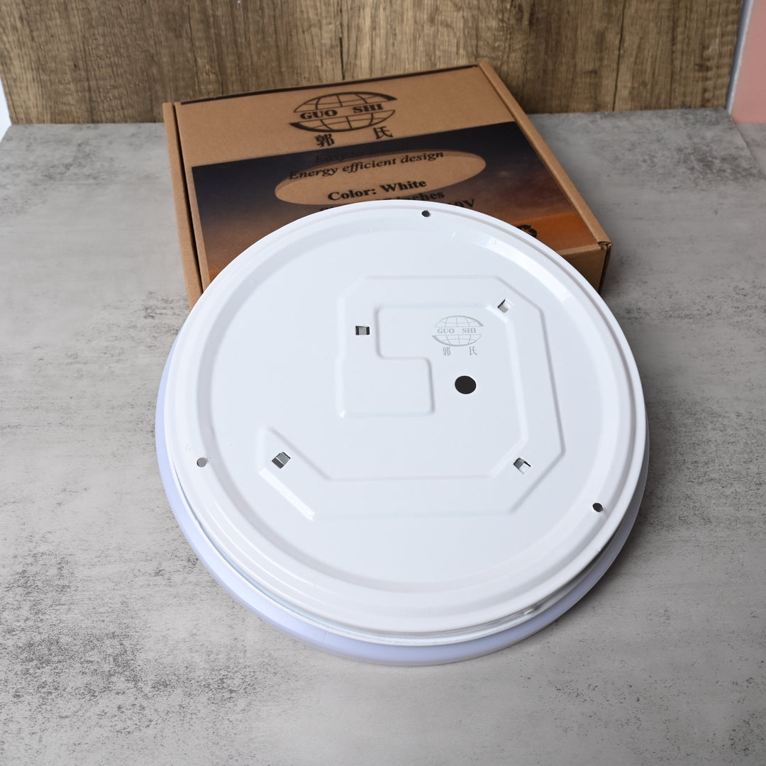 GUO SHI 12W Ultra-Bright LED Ceiling Light Modern Nordic Style Flush Mount for Living Room, Bedroom & Hallway