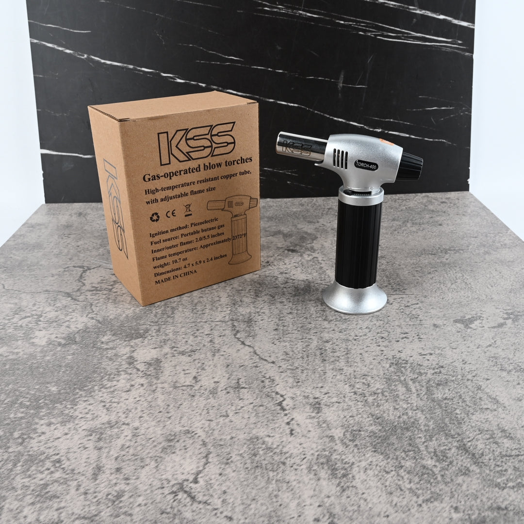 KSS Portable Gas Blow Torch Stainless Steel Welding Tool 1300°C for Home Metal Work