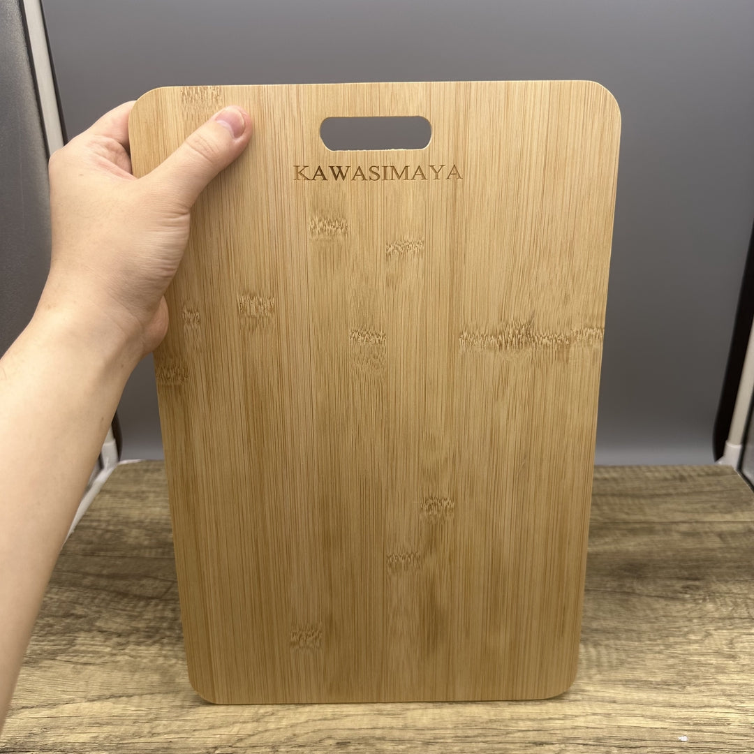 KAWASIMAYA Cutting Boards for the Kitchen Bamboo Cutting Board with Handle, Large Chopping Board for Kitchen