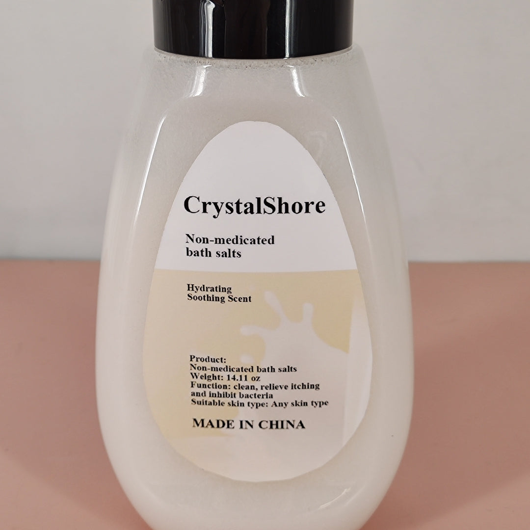 CrystalShore Calming Bath Salts, Non-Medicated, Soothe & Relax, 14.11oz
