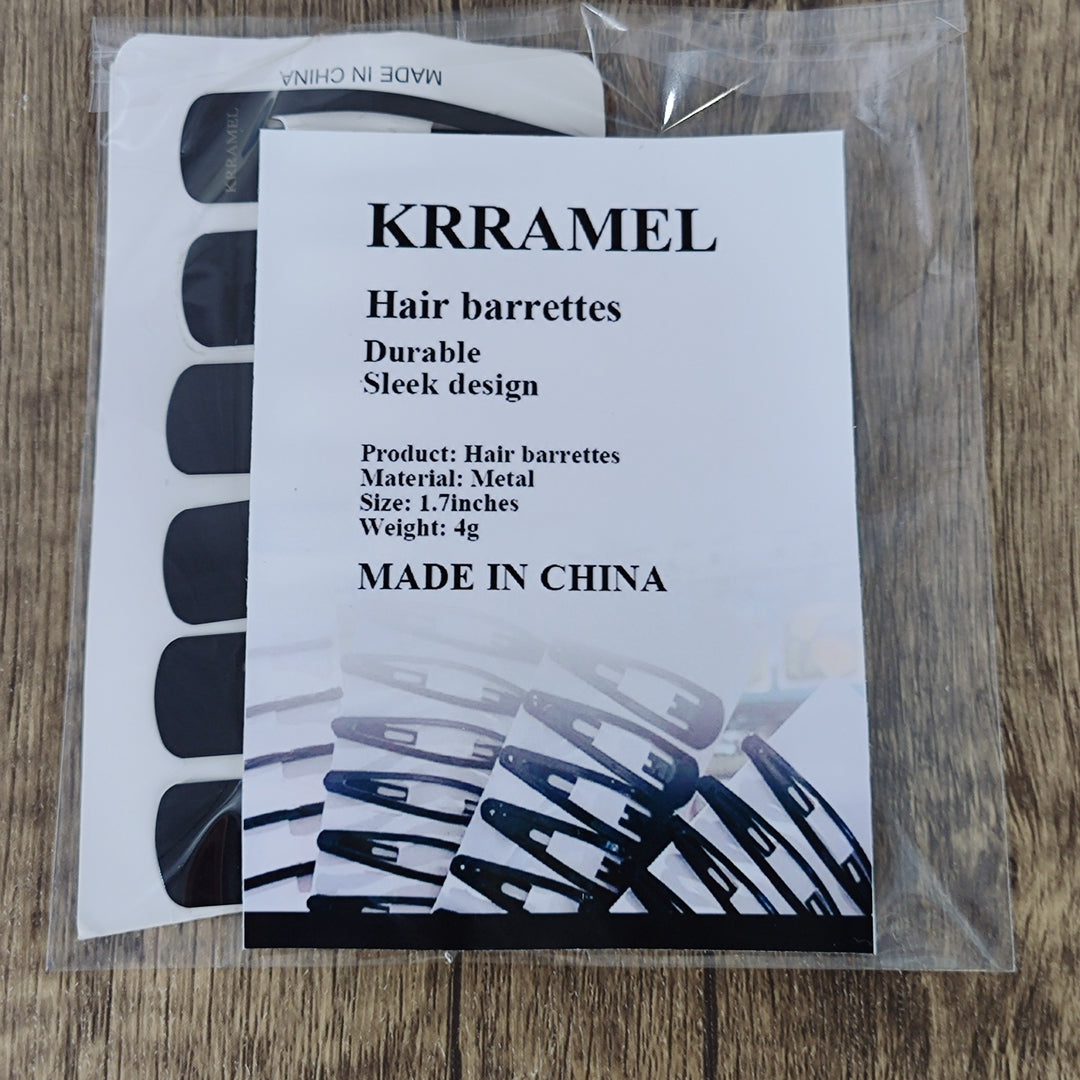 KRRAMEL Chic Hair Barrettes - Elevate Your Hairstyle with Style and Ease!