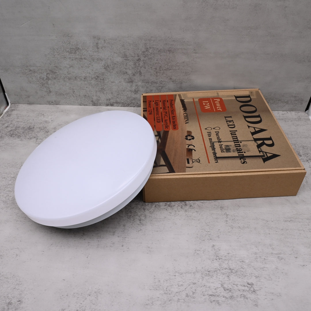 DODARA Modern LED Luminaires Ceiling Light Fixture Flush Mount White Lighting For Bedroom Living Room Kitchen Hallway