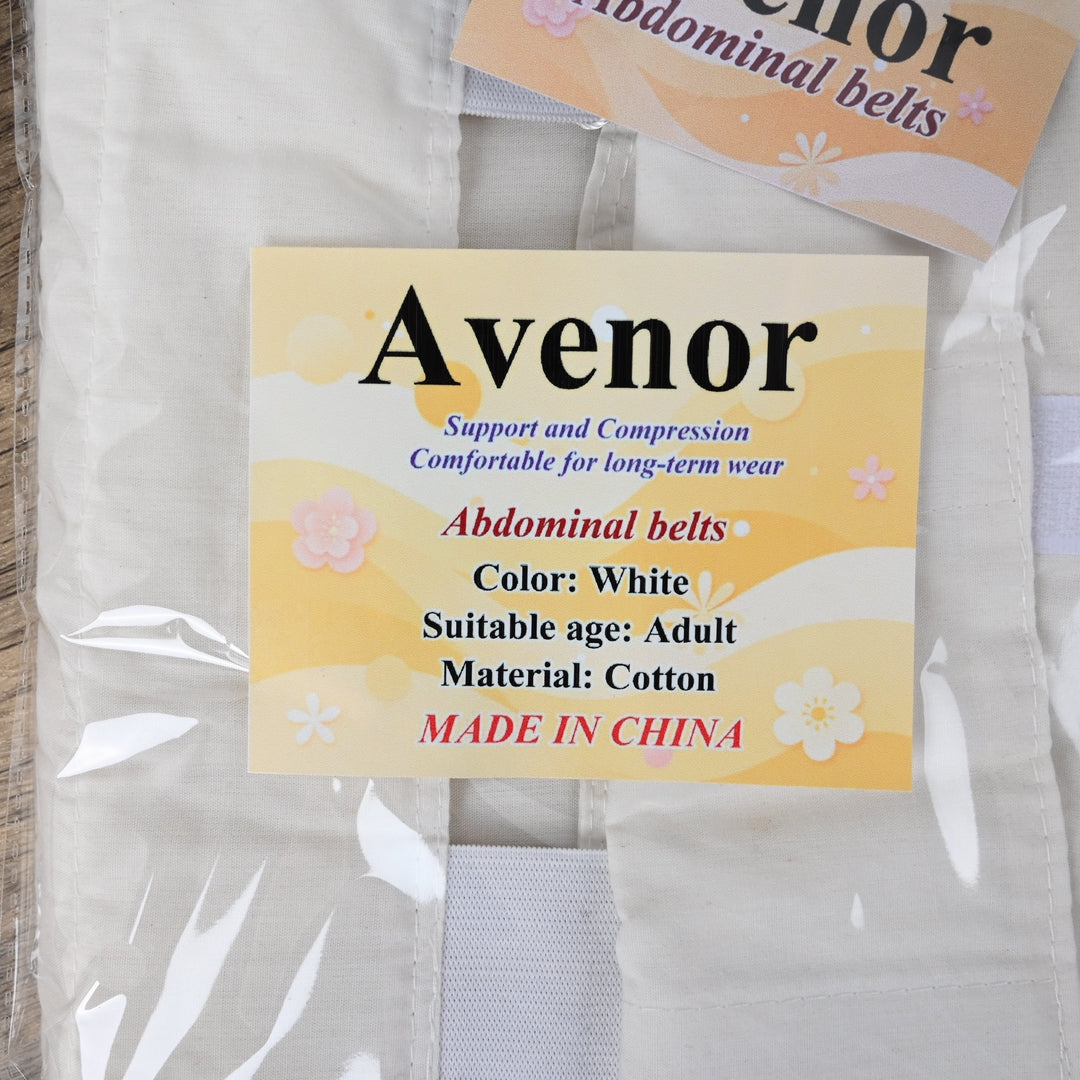 Avenor Abdominal Belt Abdominal Binder Lower Waist Support Belt for Women Men