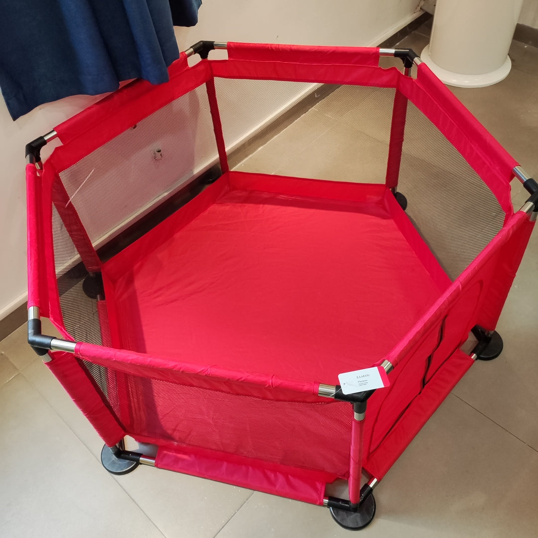 ZAAEOU Baby Playpen Fence - Red