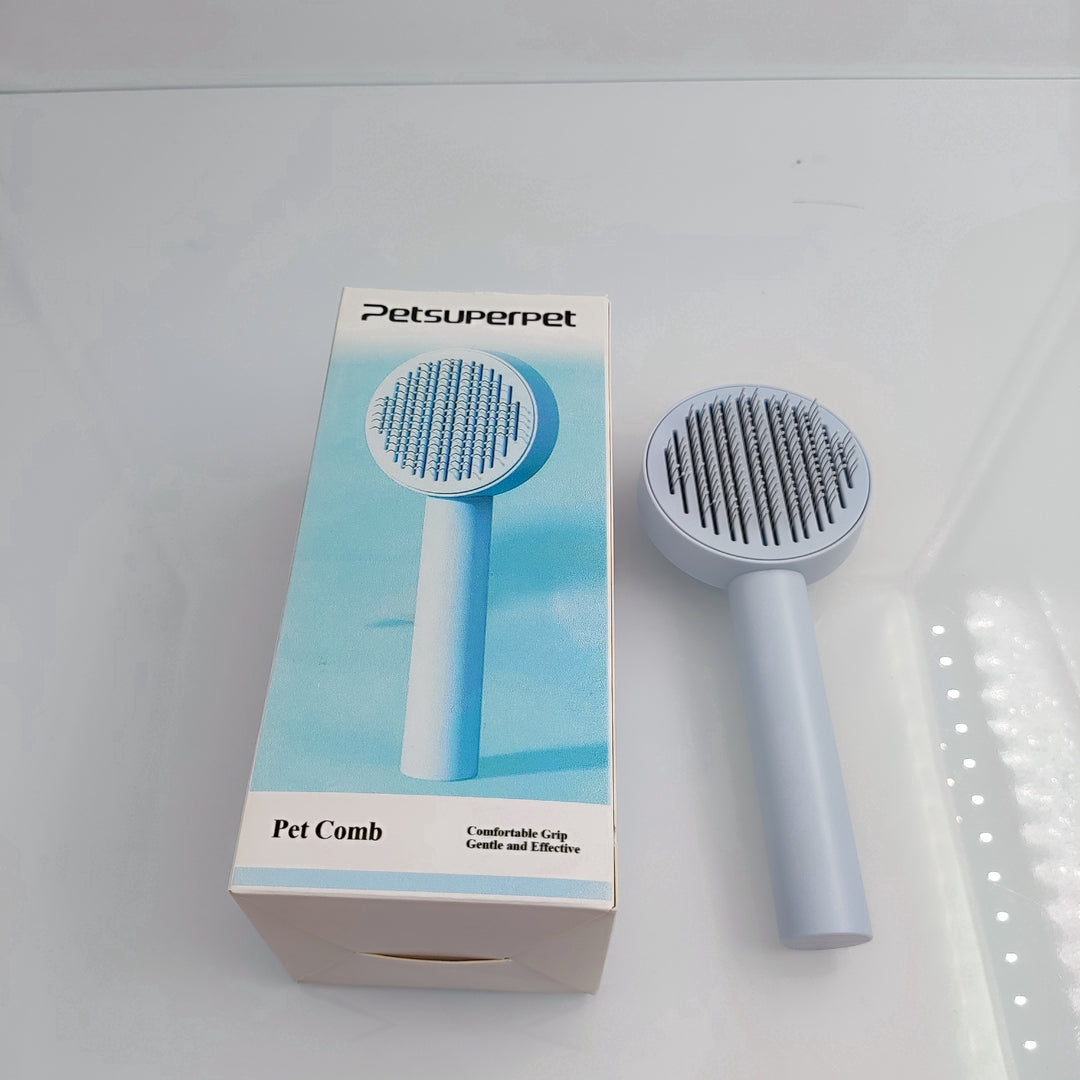 Cat Dog Combs Cat Brush for Pet Dogs Cats Brush Grooming Tool In Blue