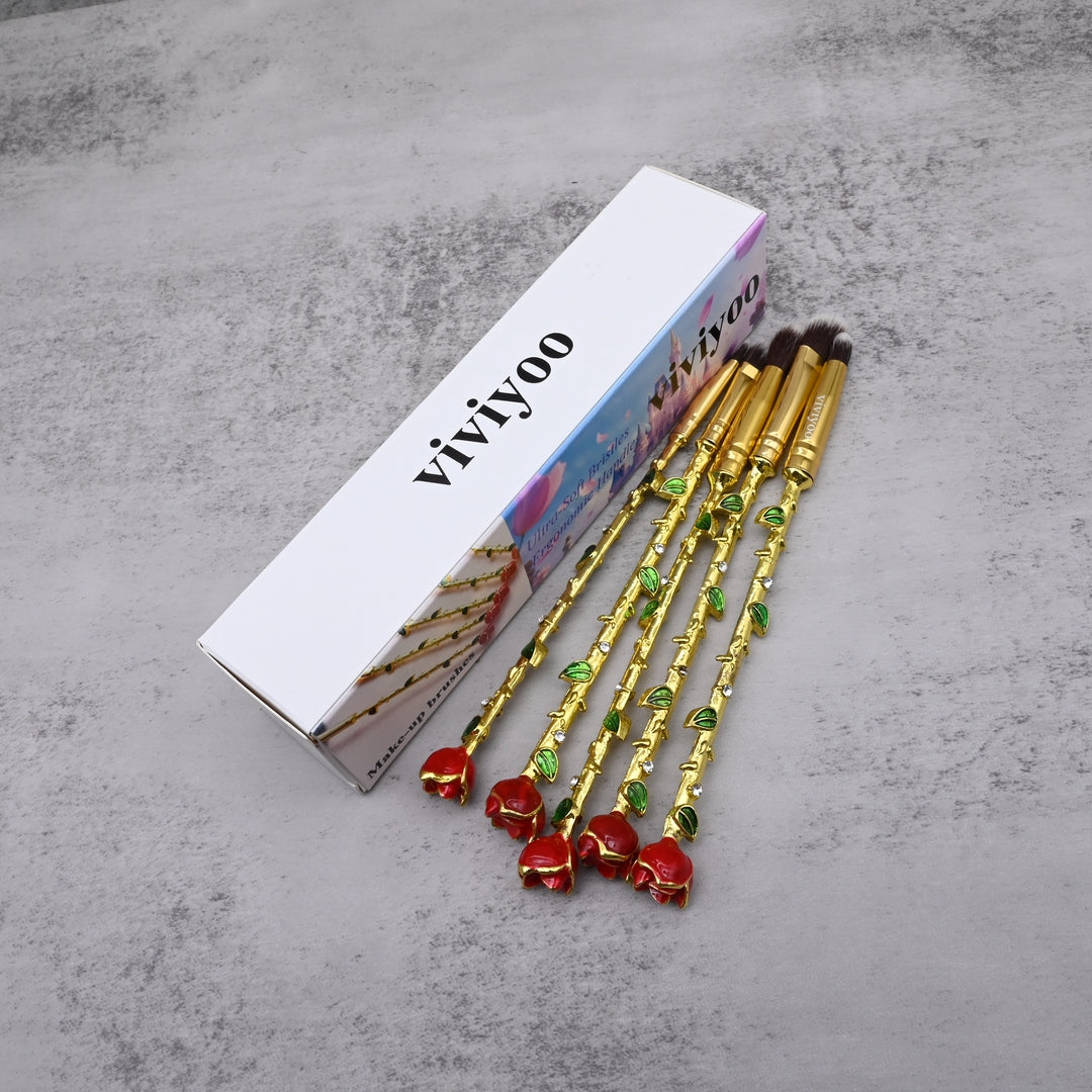 viviyoo Professional Makeup Brushes Essential Cosmetic Tool Collection Beauty Eye Shadow Foundation Premium Make up Brushes Set for Women
