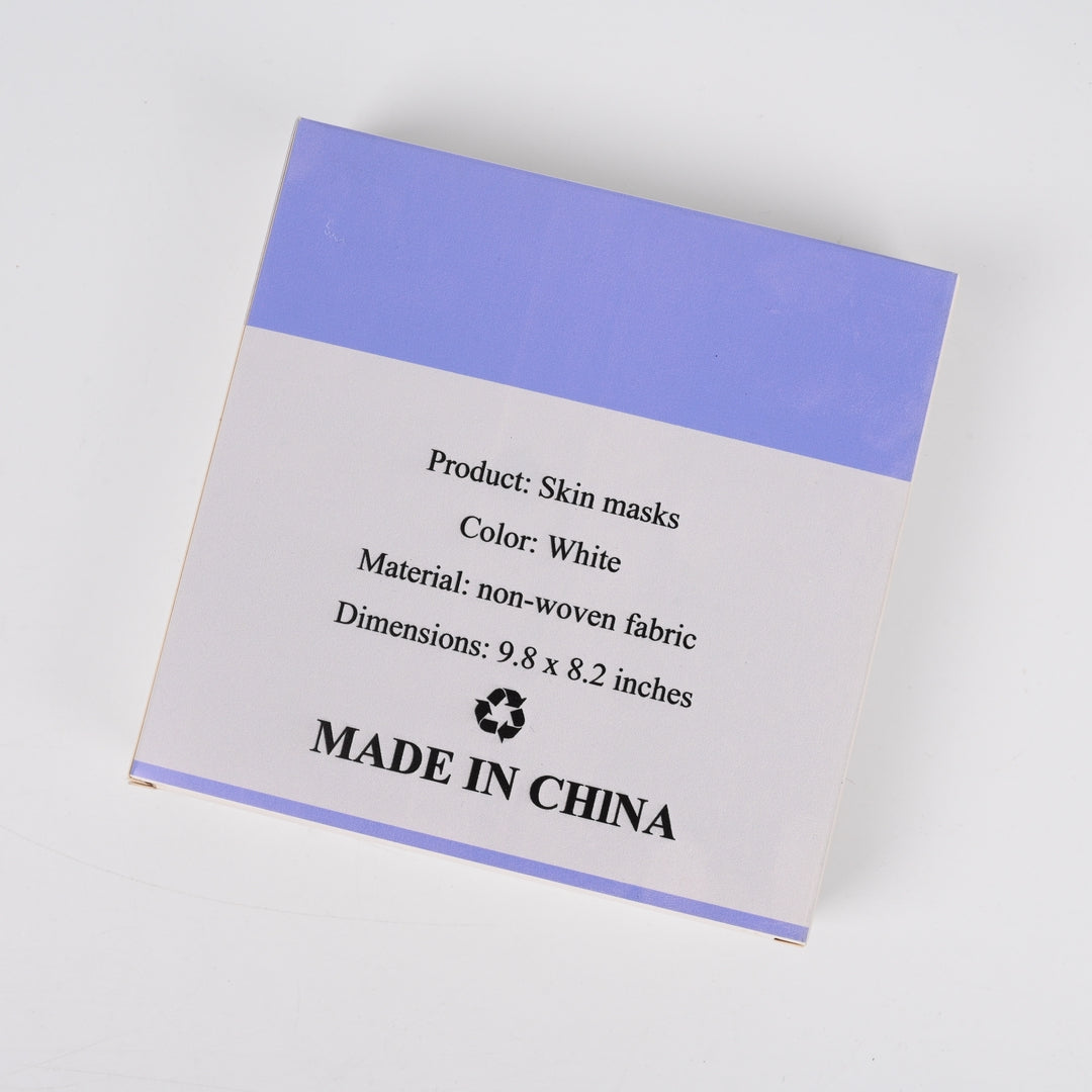 Vectium Nicotinamide Hyaluronic Acid Skin Masks Deep Hydrating & Brightening Facial Treatment