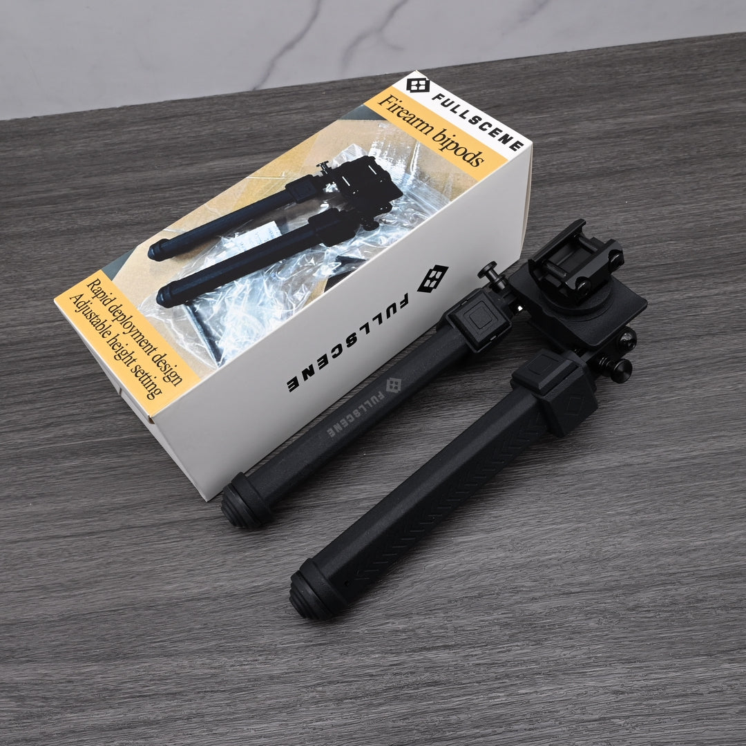 FULLSCENE Firearm Bipods - Professional Tactical Rifle Support System for Precision Shooting and Hunting