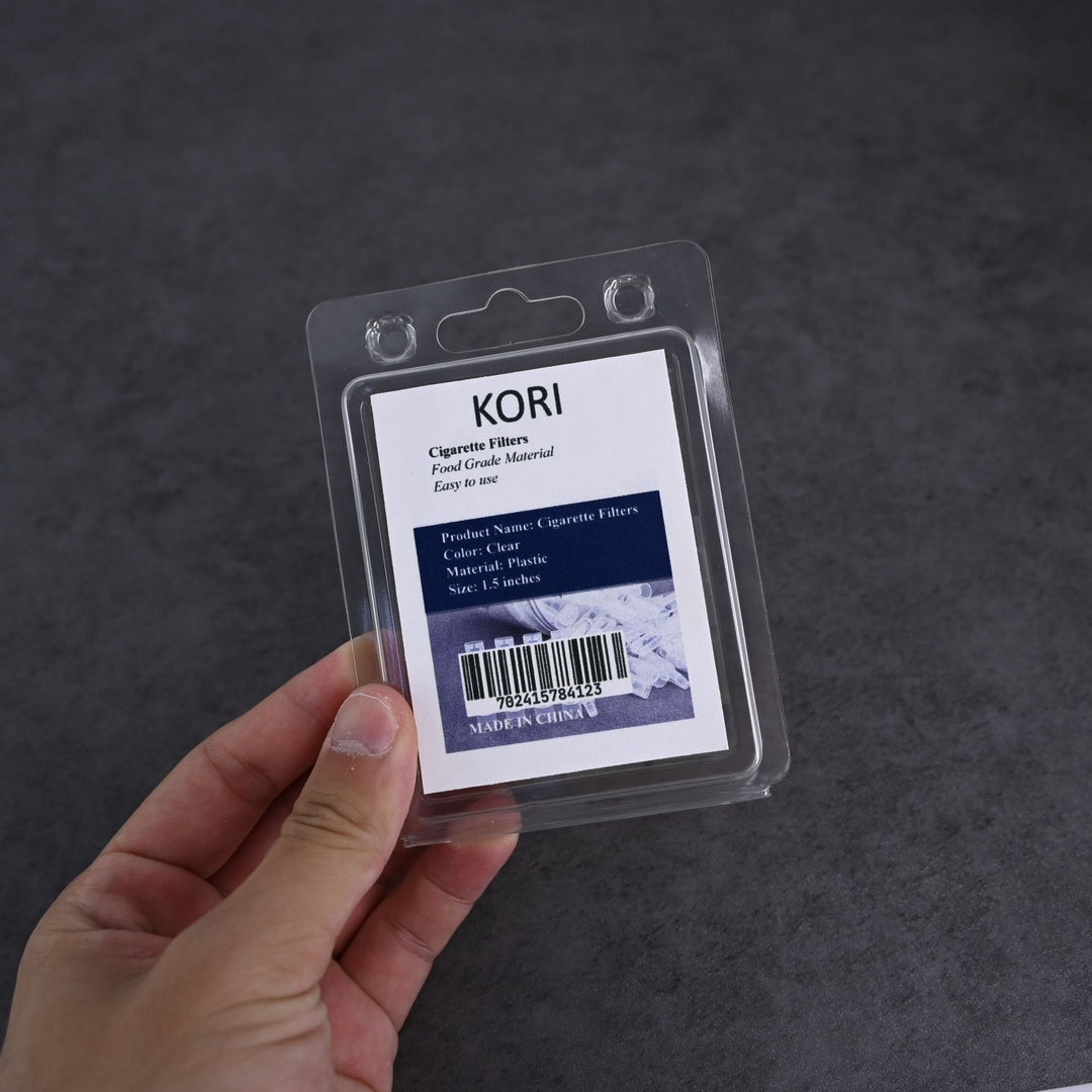 KORI Cigarette Filters Disposable Filters for Conventional Cigarettes 8mm and 5.5mm Cigarettes