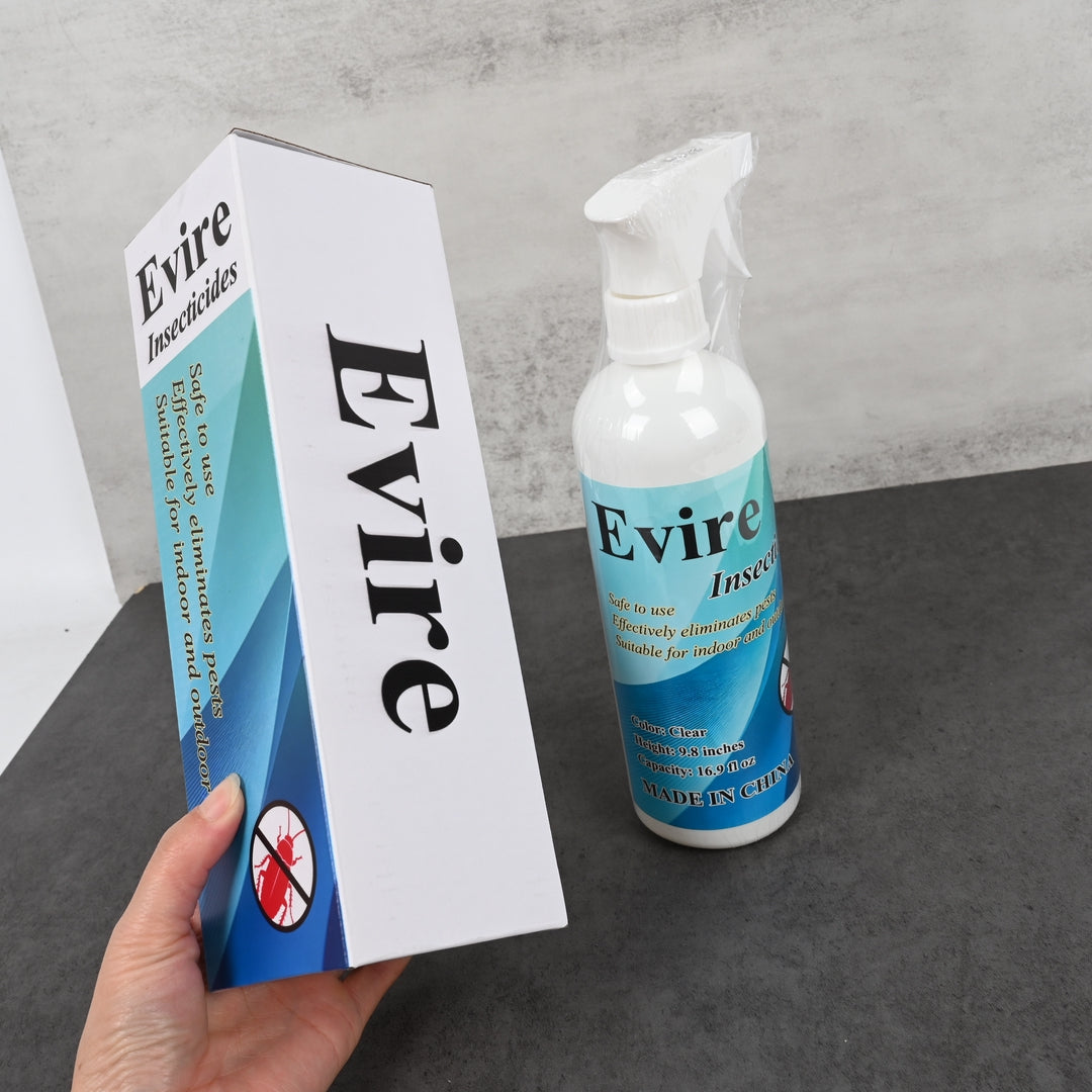 Evire Home & Garden Insecticide Spray Fast Acting Formula for Indoor & Outdoor Pest Control, Long Lasting Protection