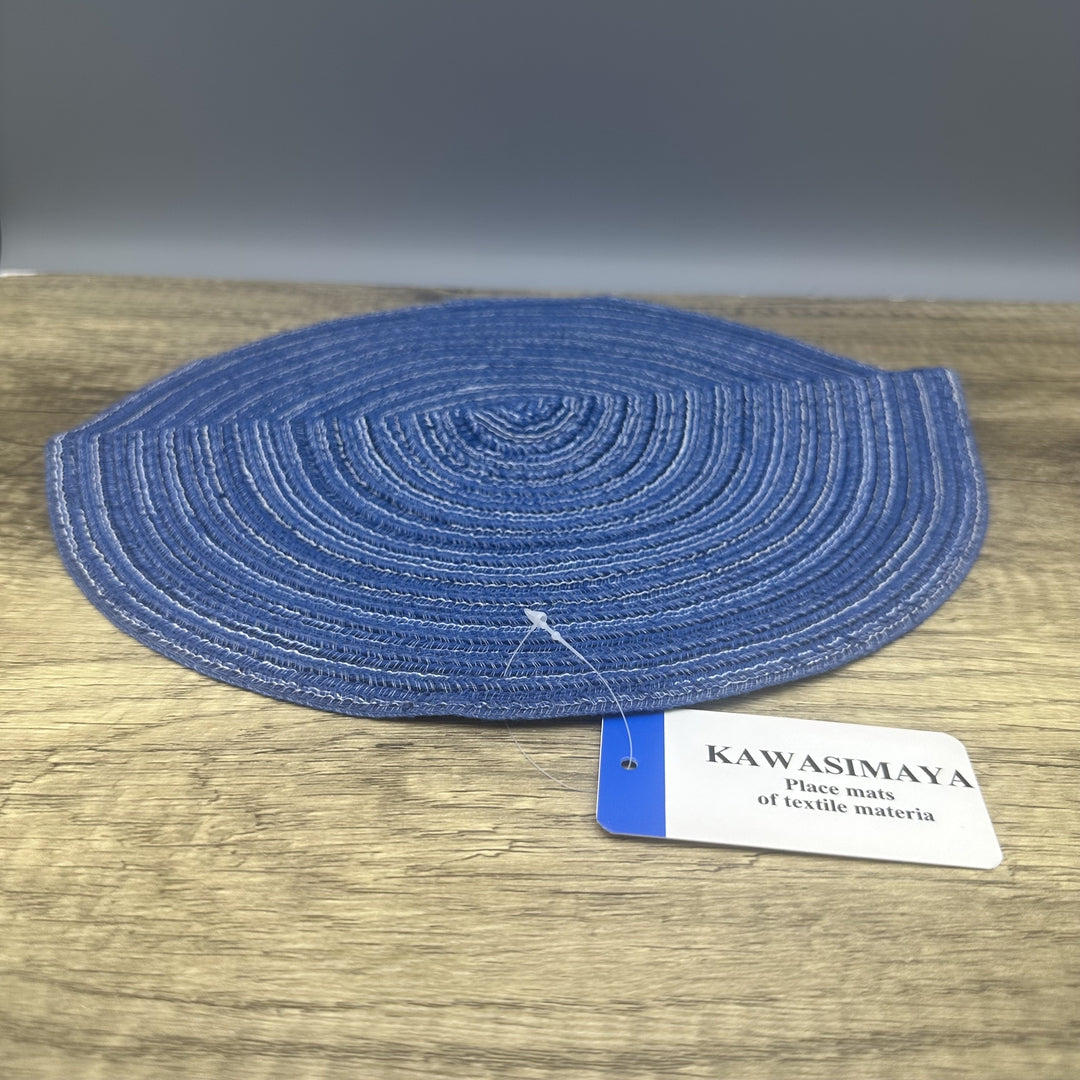 KAWASIMAYA Place Mats of Textile Material: Individual Placemats for Dining Soft Fabric Table Mats