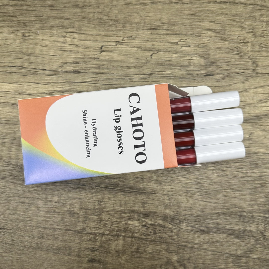 CAHOTO Premium Moisturizing Lip Glosses Collection High Shine Long Lasting Plumping Effect For All Day Wear