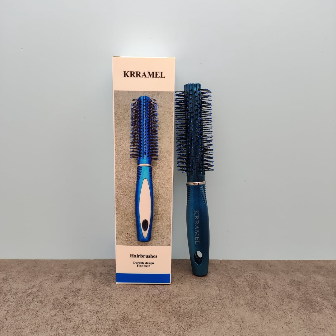 KRRAMEL Professional Round Hair Brush Set - Effortless Styling for All Hair Types!