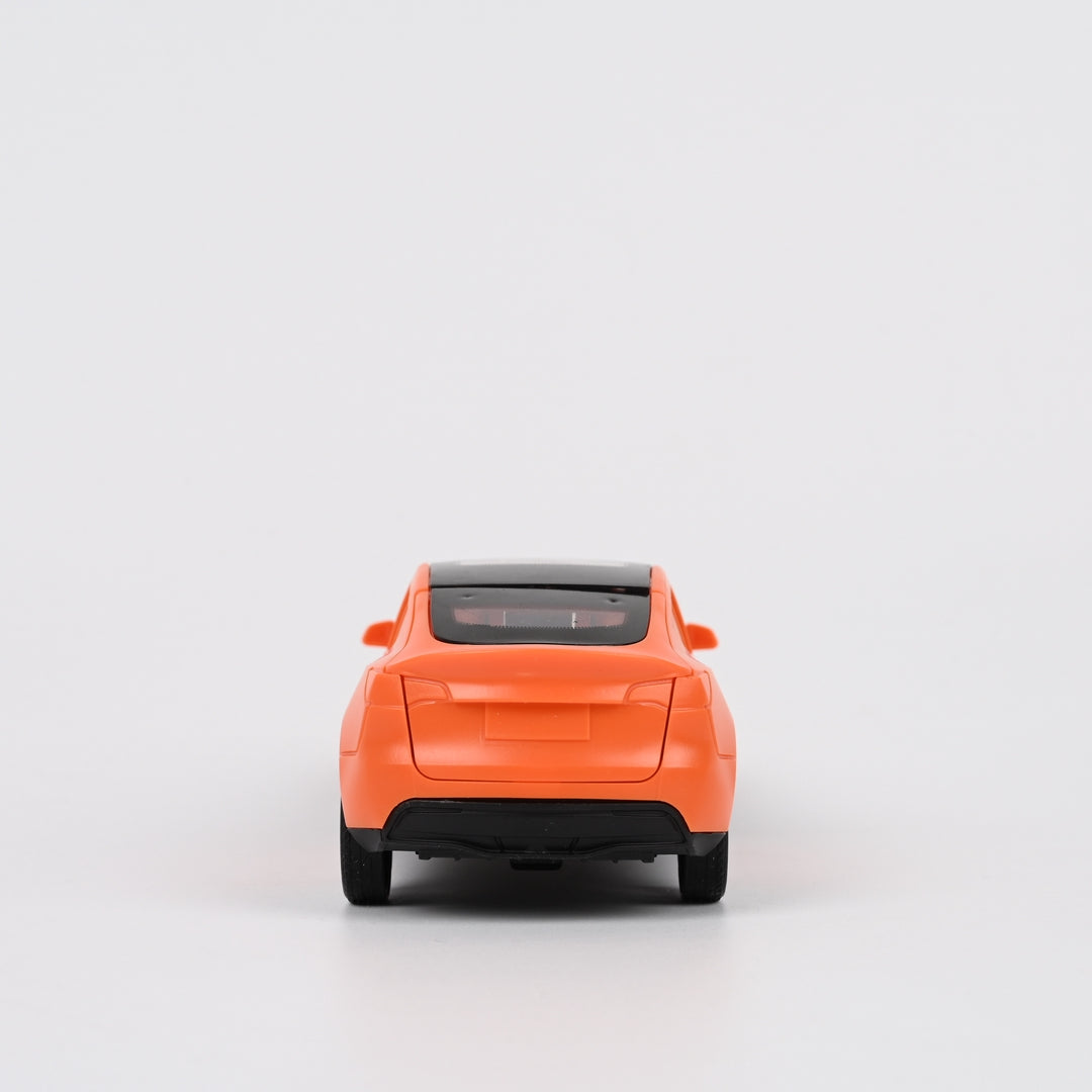 HAKIGO Orange Inertia Powered Model Cars Diecast Toy Car with Openable Doors for Kids