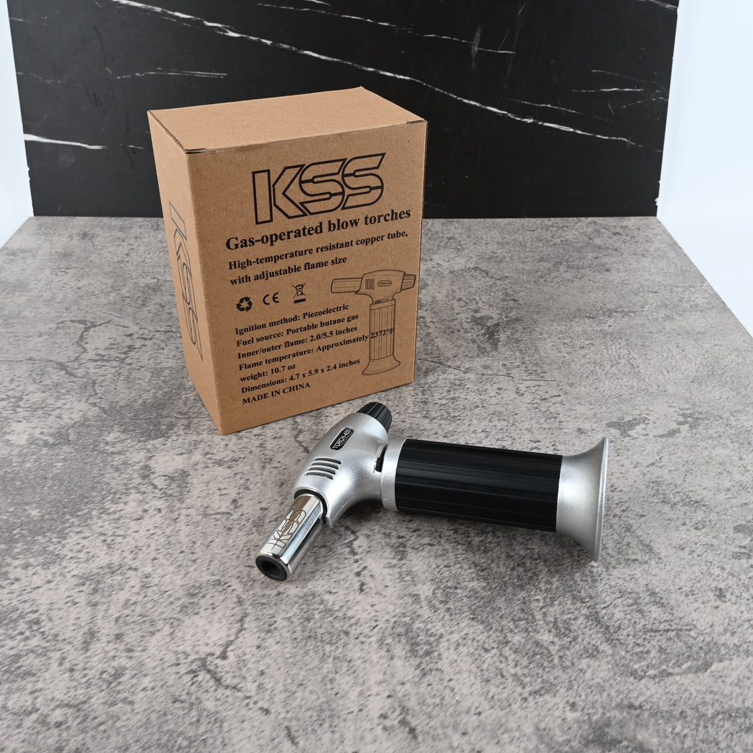 KSS Portable Gas Blow Torch Stainless Steel Welding Tool 1300°C for Home Metal Work