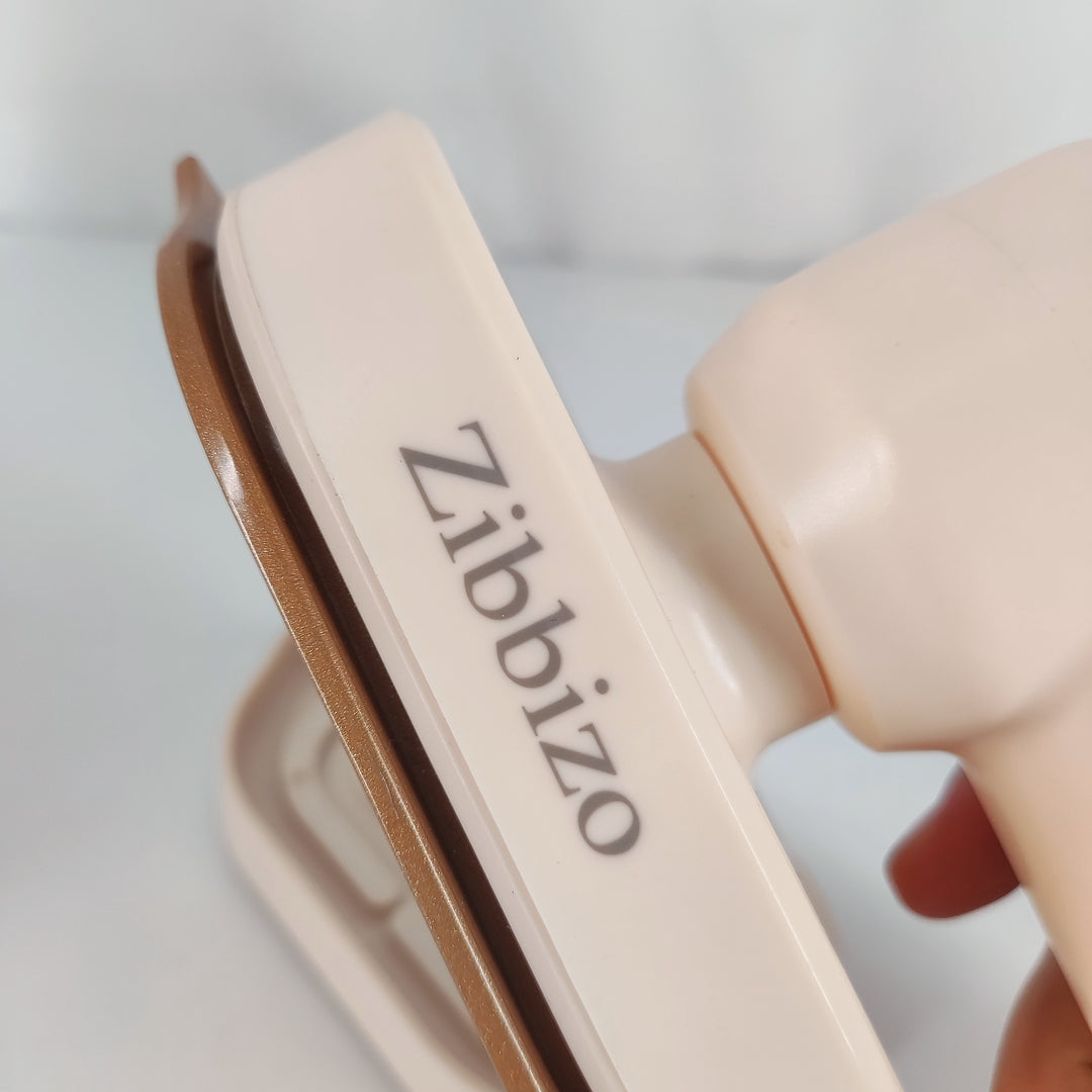 Zibbizo Compact and Powerful Handheld Garment Steamer for Quick Wrinkle Removal - Ideal for Travel and Home Use