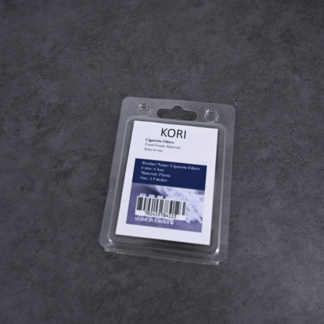 KORI Cigarette Filters Disposable Filters for Conventional Cigarettes 8mm and 5.5mm Cigarettes