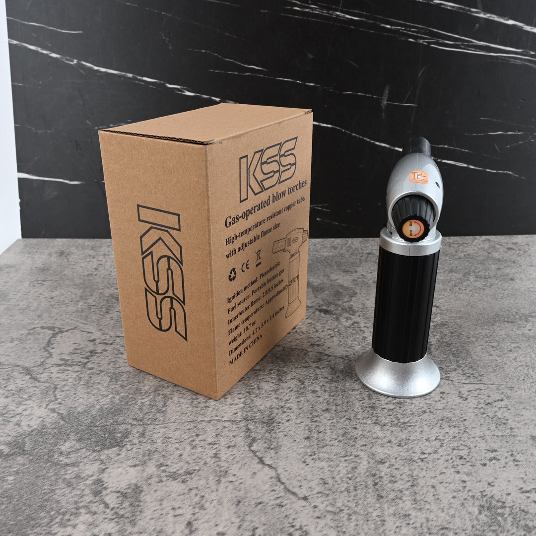KSS Portable Gas Blow Torch Stainless Steel Welding Tool 1300°C for Home Metal Work