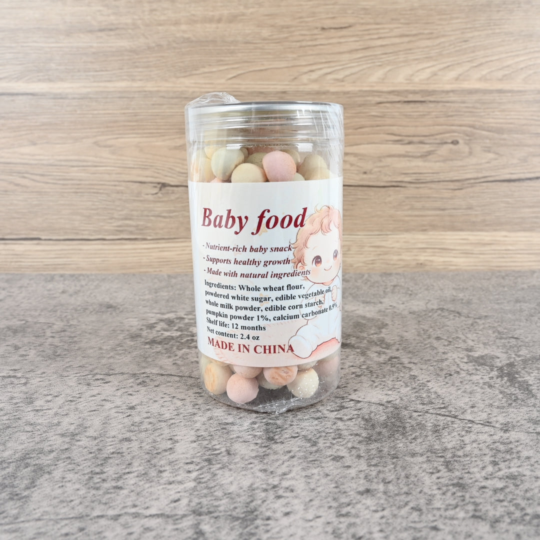 La Tip Soh Baby Calcium Biscuits Nutrient Rich Finger Food for Infants Natural Ingredients Easy Hold