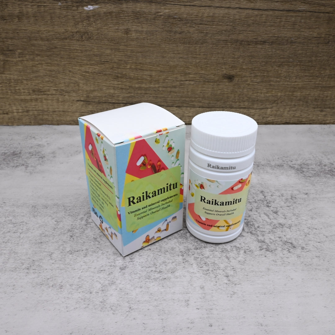 Raikamitu Premium Vitamin and Mineral Supplements Daily Essential Nutrition Support