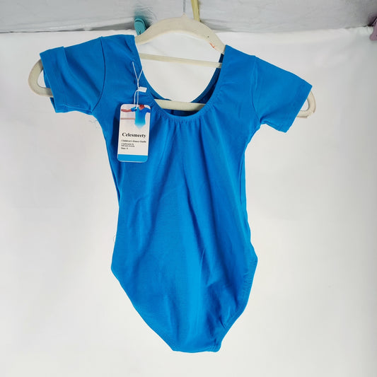 Celesmeety Children's Dance Outfit - Premium Blue Costume for Comfort and Flexibility