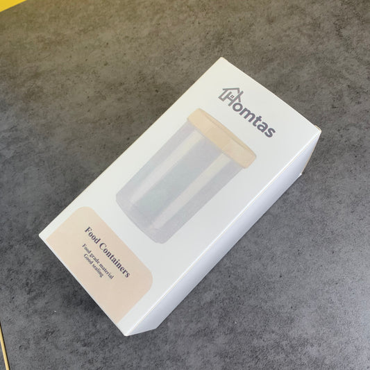 Homtas Kitchen Airtight Jar With Cover Grain Storage Box