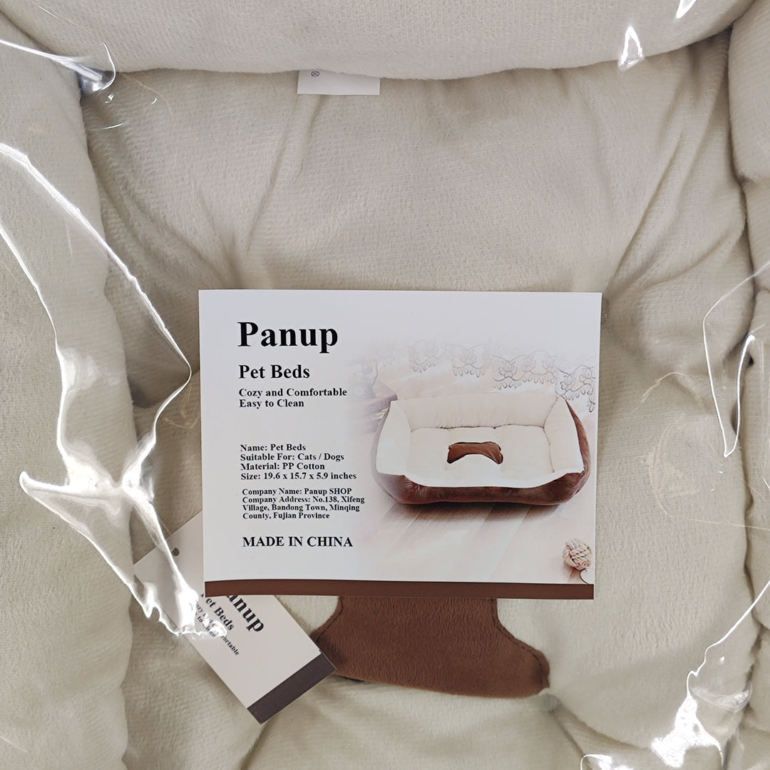 Panup Beds for Household Pets, Pet Bed for Large Medium Small Dogs and Cats