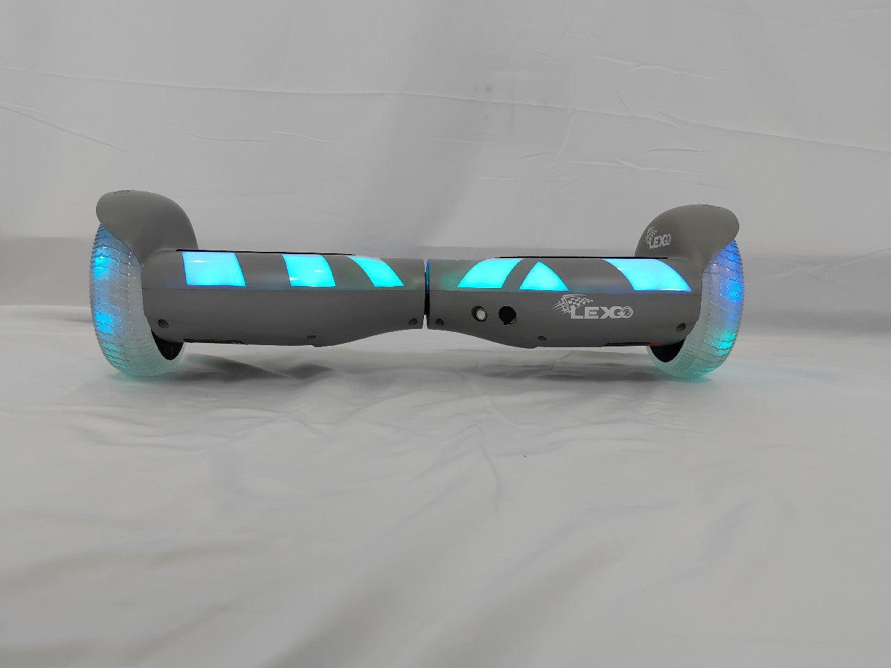 LEXGO Mobility Scooter Hoverboard Self-Balancing Scooter with 6.5” LED Light-Up Wheels, 7 mph Max Speed, Dual 150W Motors, 4.5 Miles Max Range