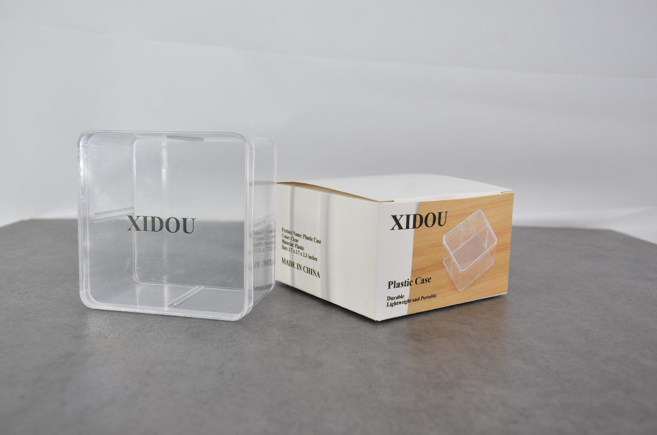 XIDOU General Purpose Plastic Case Clear Plastic Organizer Storage Box