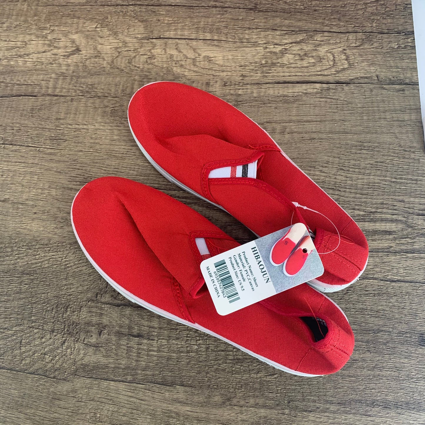 HIBAOJUN Women Casual Shoes In Red